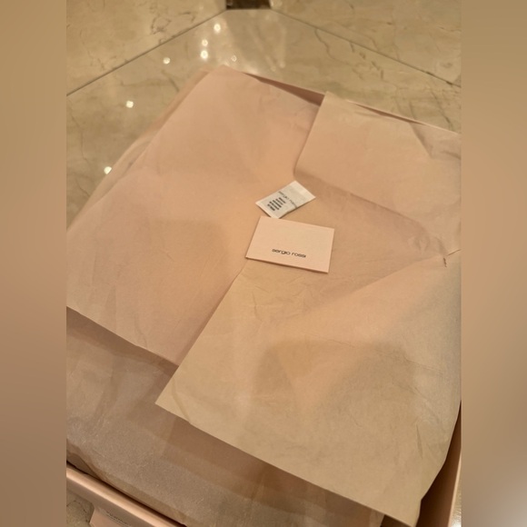 Sergio Rossi Black Leather Ankle Boots - Picture 15 of 16